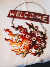 Load image into Gallery viewer, The Welcome Metal Blazing Sun
