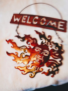 The Welcome Metal Blazing Sun
