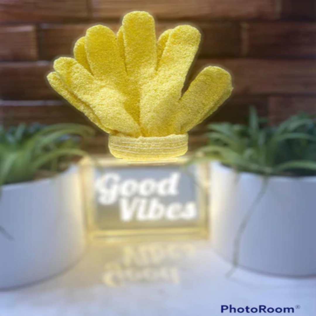 CLASSIANA  Exfoliating gloves