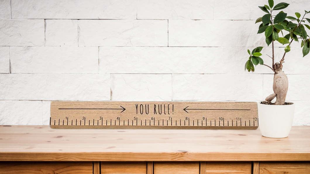 Wood Word Block Home Decoration