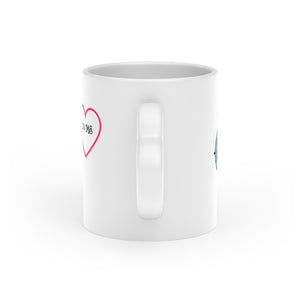 Valentine's Heart-Shaped Mug