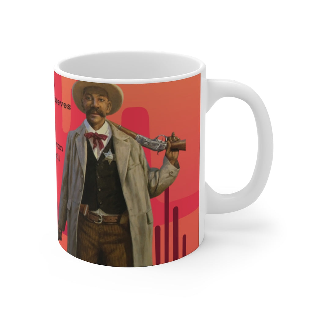 Bass Reeves Black History Ceramic Mug (EU)