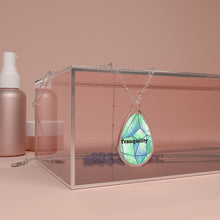 Load image into Gallery viewer, Tranquility Oval Necklace
