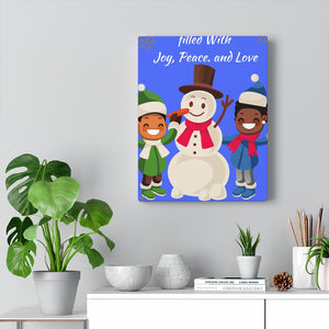 Joy, Peace, and Love Canvas Gallery Wraps