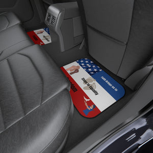 Patriotic Car Mats (2x Rear)
