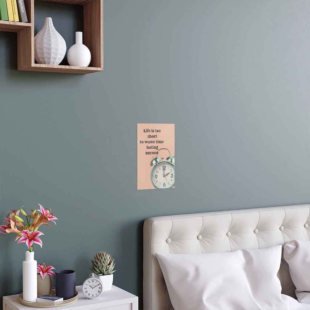 Life's Motivation's Series Silk Posters