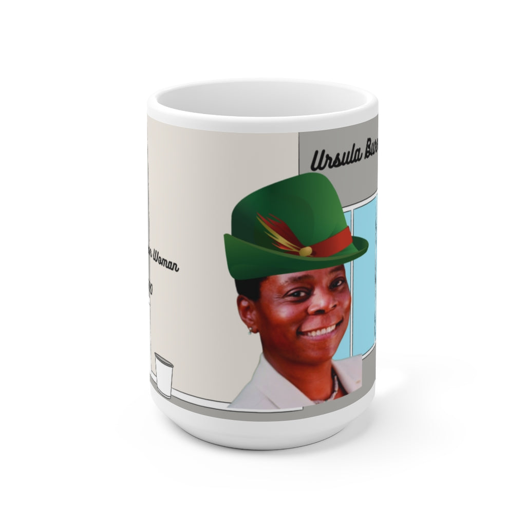 Ursula Burns Ceramic Mug 15oz Black History Collection