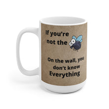 Load image into Gallery viewer, Grandma Sez White Ceramic Mug If You Not the Fly On the Wall
