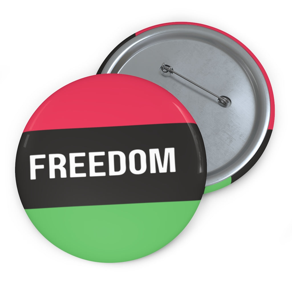 Juneteenth Pin Buttons