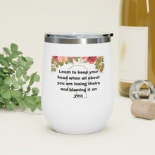Load image into Gallery viewer, Rudyard Kipling &quot;If&quot; 12oz Insulated Wine Tumbler
