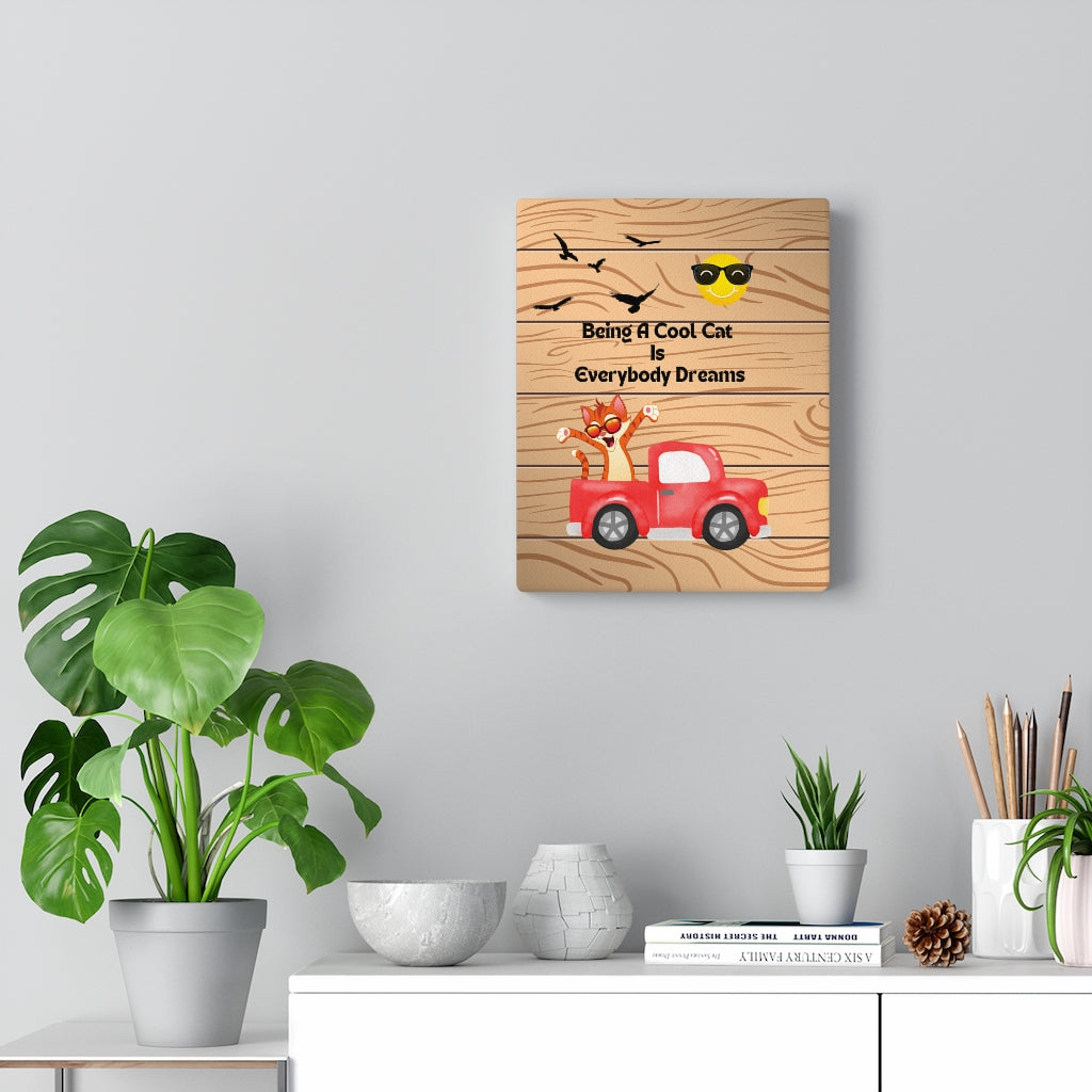 Vintage Truck Wall Canvas Gallery Wraps
