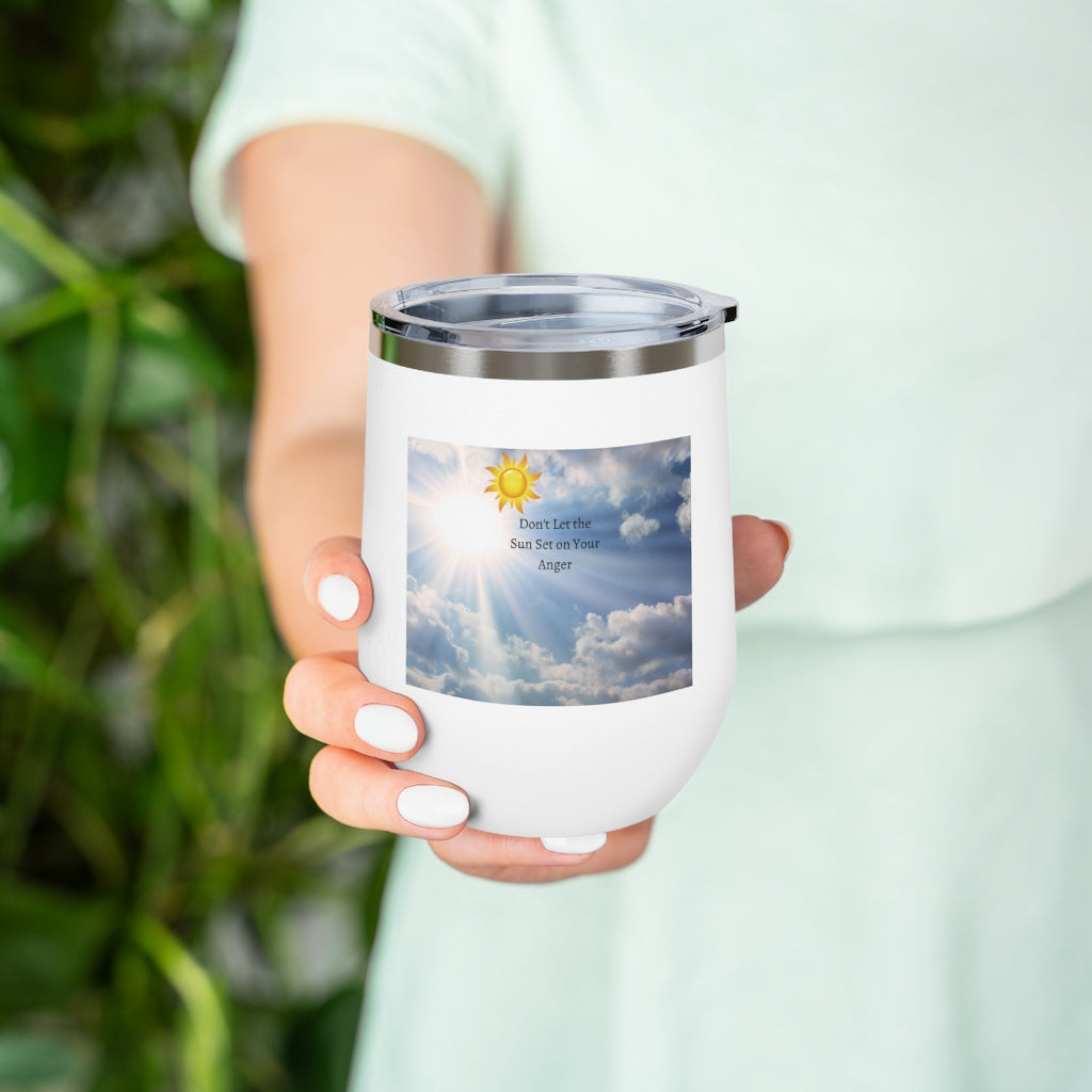 Anger Management 12oz Insulated Wine Tumbler