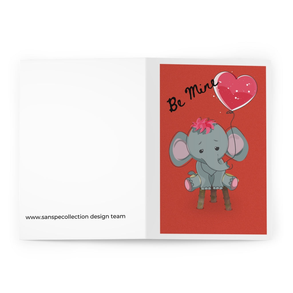 Valentine Greeting Cards (5-Pack)