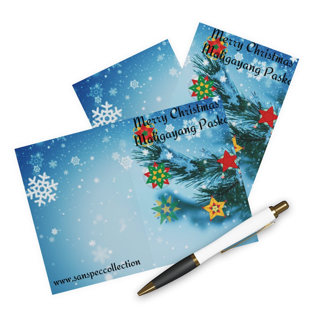 Greeting Cards (5 Pack) Maligayang Pasko Philippines