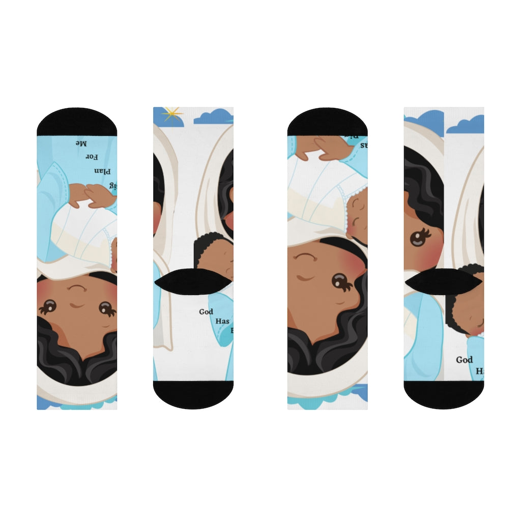 Christmas  Crew Socks