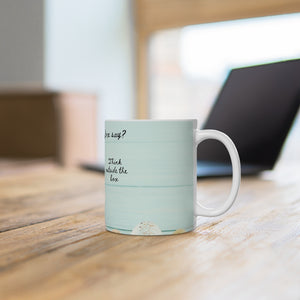 " WHAT DOES THE FOX SAY" Holiday Ceramic Mug (EU)
