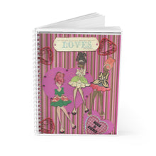 Load image into Gallery viewer, Spiral Journal Hugs &amp; Kisses
