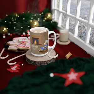 Grandma Sez White Ceramic Mug For Every Problem