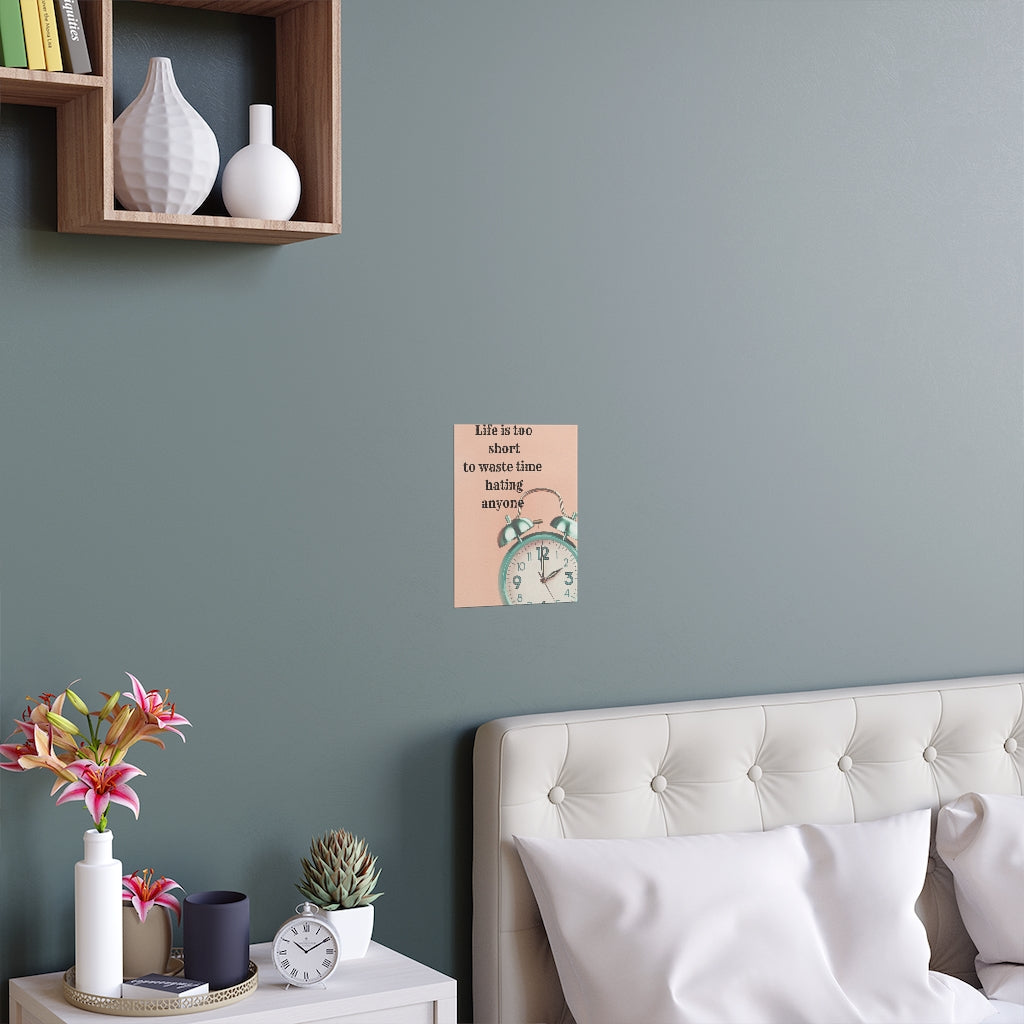 Life's Motivation's Series Silk Posters