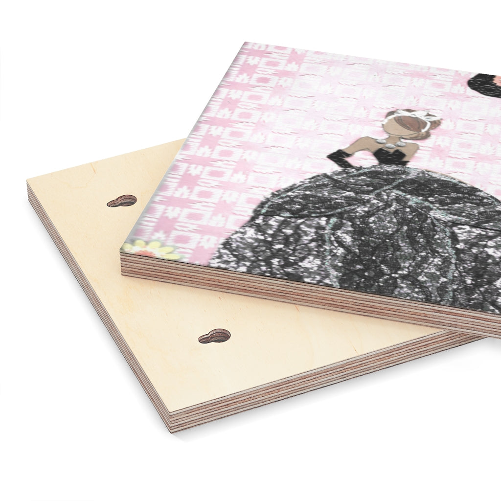 Give Them a Smile Wood Canvas