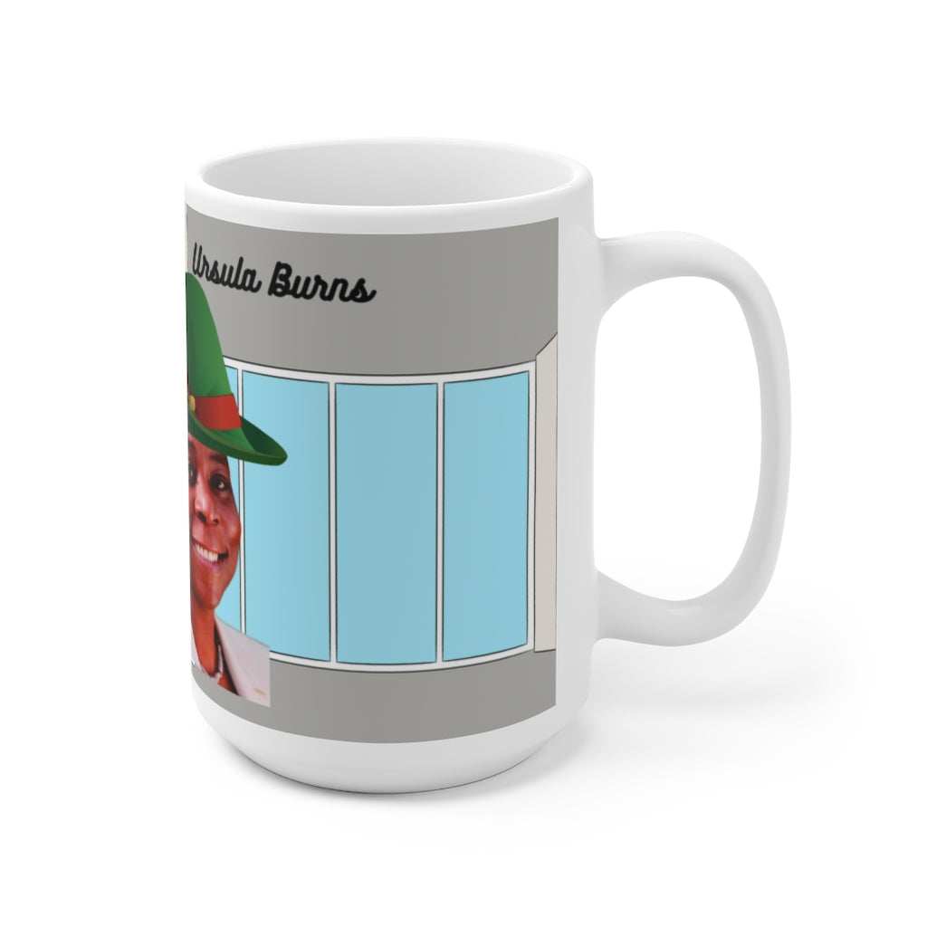 Ursula Burns Ceramic Mug 15oz Black History Collection
