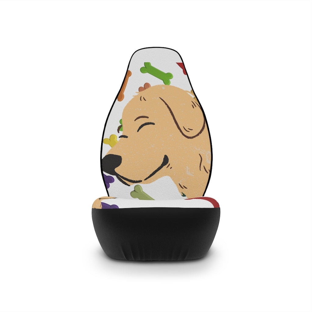 Dog and bone Car Seat Covers