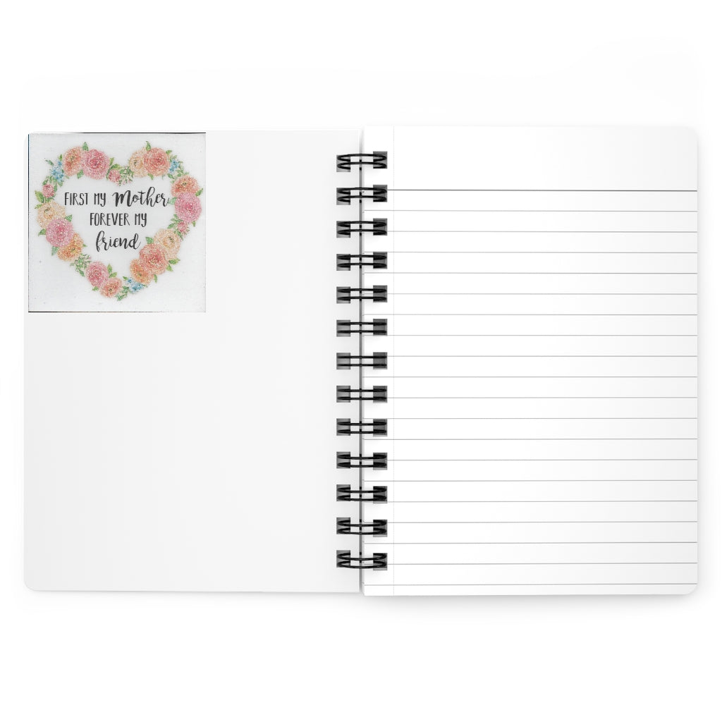 Spiral Bound Journal Our Flower Heart