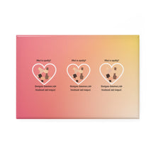 Load image into Gallery viewer, Button Magnet, Rectangle (1 &amp; 10 pcs)
