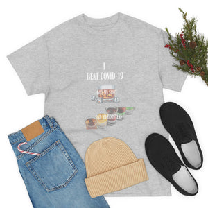 Unisex Heavy Cotton Tee Funny COVID-19 T-Shirt
