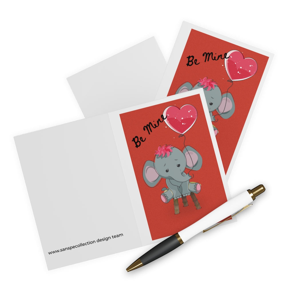 Valentine Greeting Cards (5-Pack)