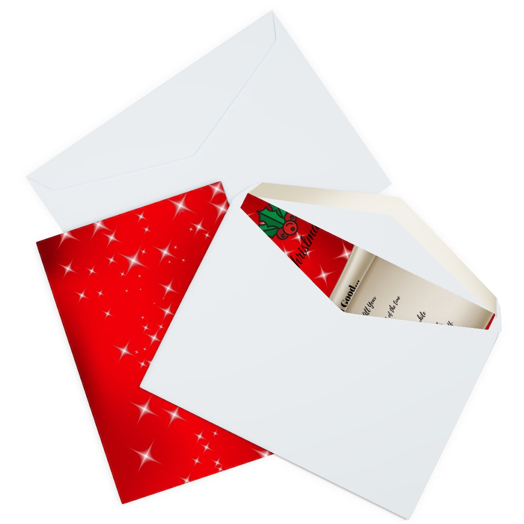 Greeting Cards (5 Pack) Naughty and Nice List