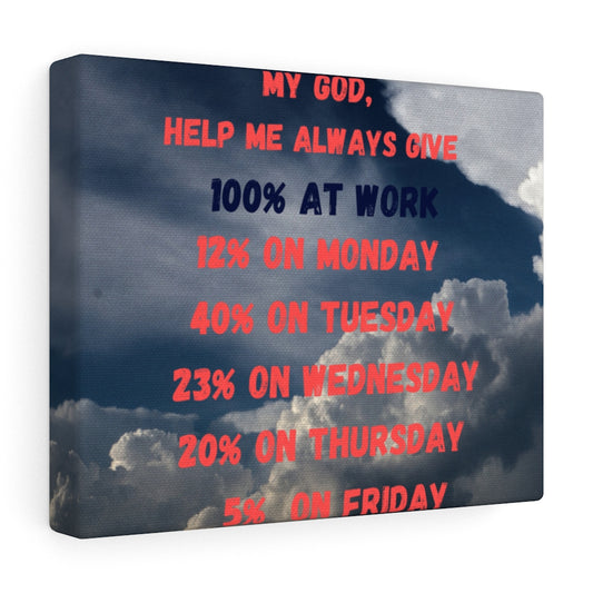 Motivational Canvas Gallery Wraps