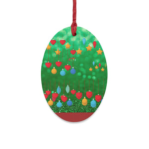 Wooden Christmas Ornaments
