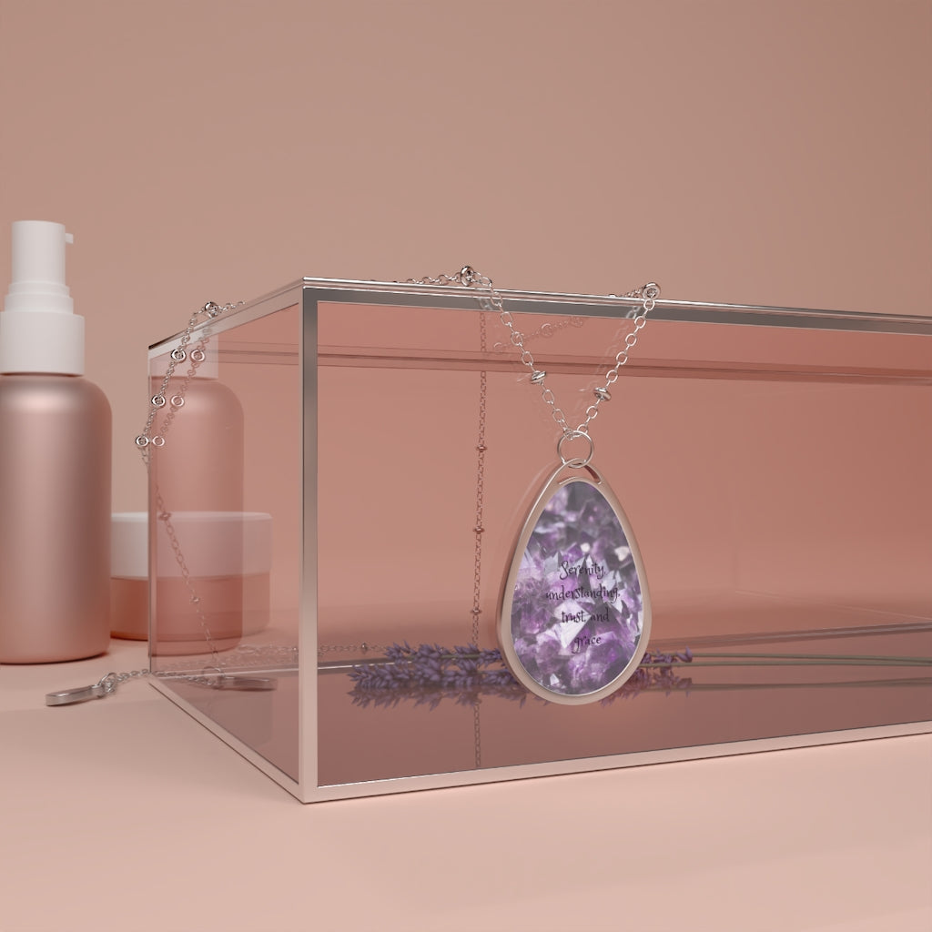 Serenity Oval Necklace