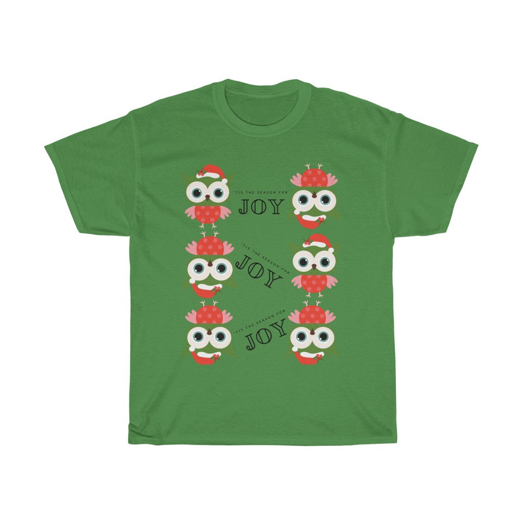 Holiday Owl Tee