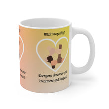 Load image into Gallery viewer, Equality Experience Ceramic Mug (EU)
