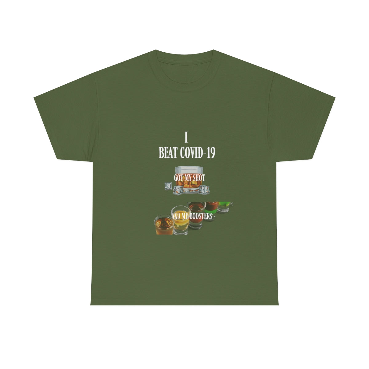 Unisex Heavy Cotton Tee Funny COVID-19 T-Shirt