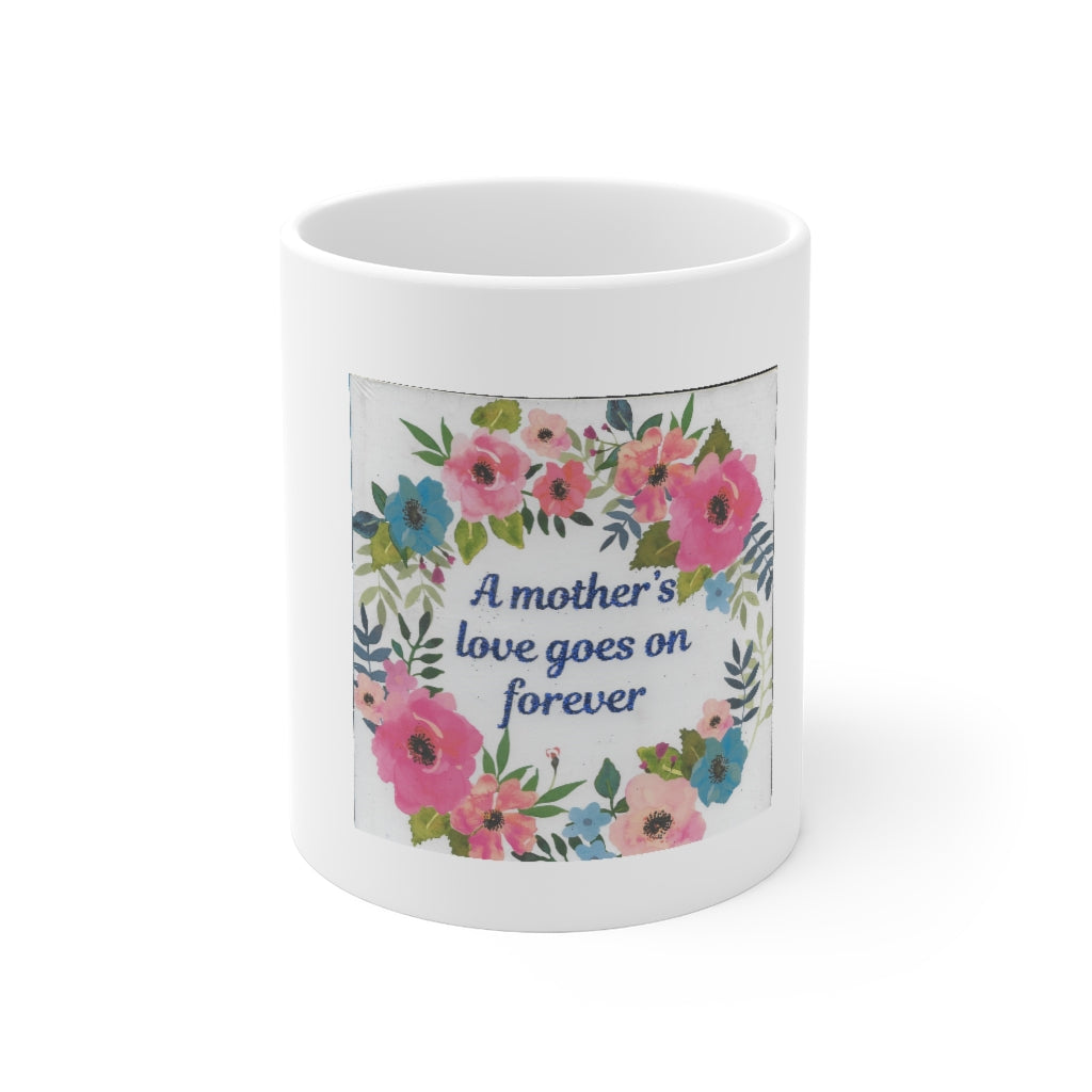 Wreath Ceramic Mug 11oz