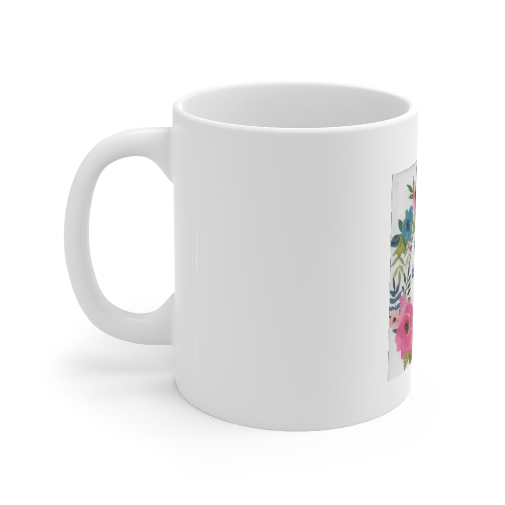 Wreath Ceramic Mug 11oz