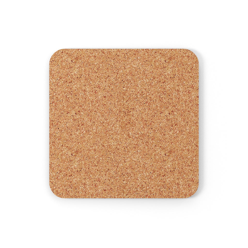 The Writer's Block Collection Cork Back Coaster