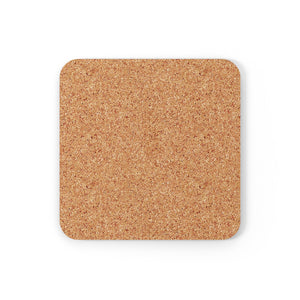 The Writer's Block Collection Cork Back Coaster