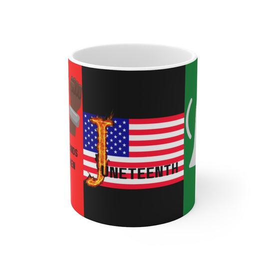 Juneteenth Ceramic Mug 11oz