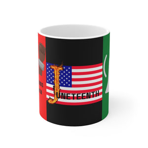 Juneteenth Ceramic Mug 11oz