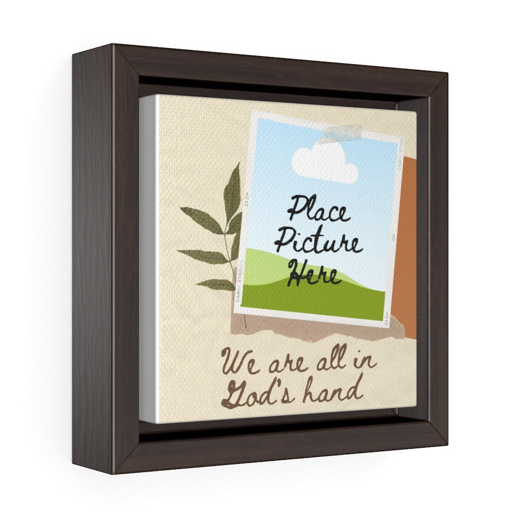 Memorable Picture Square Framed Premium Gallery Wrap Canvas