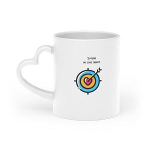 Valentine's Heart-Shaped Mug