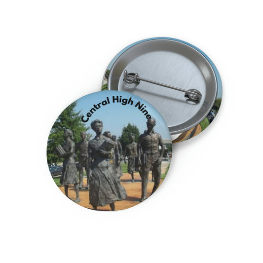 Little Rock Nine Custom Pin Buttons