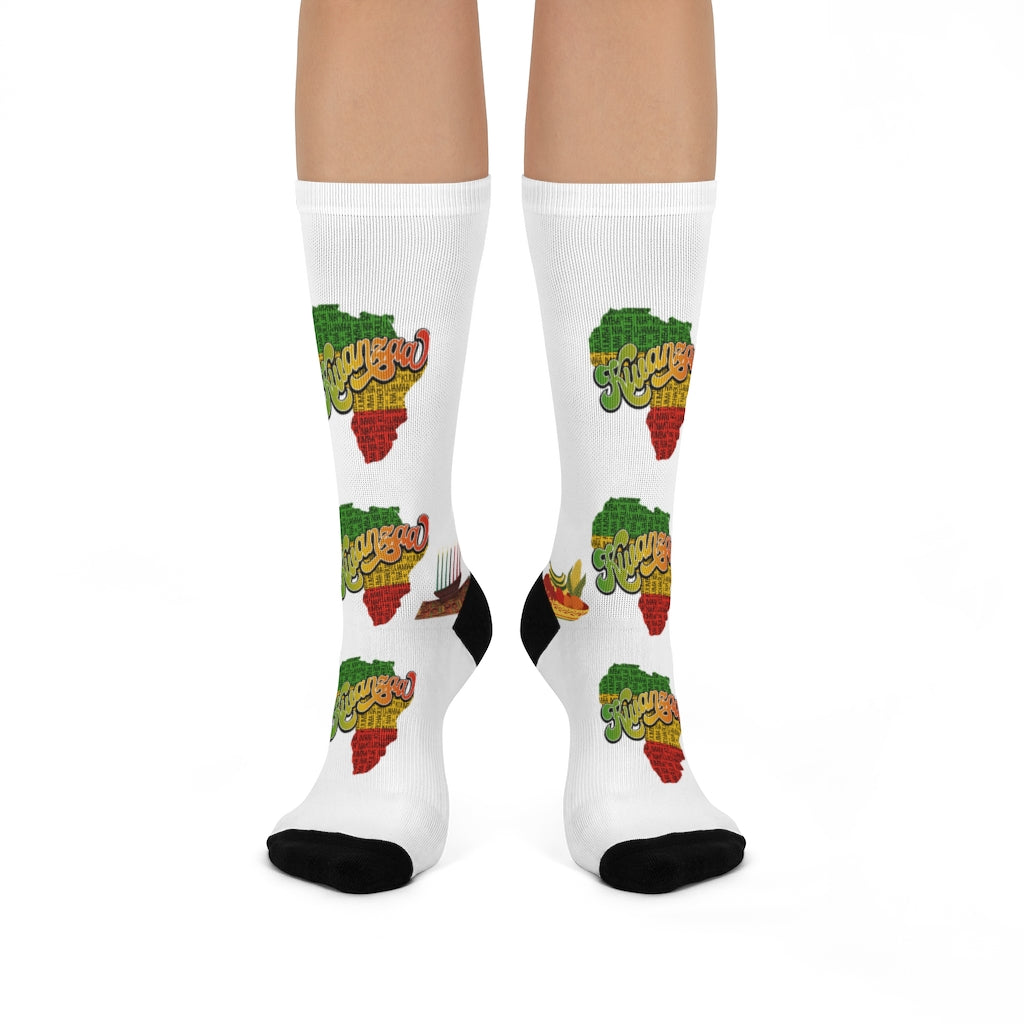 Kwanzaa Crew Socks