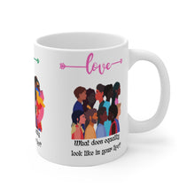 Load image into Gallery viewer, Black History  Equality Love Ceramic Mug (EU)
