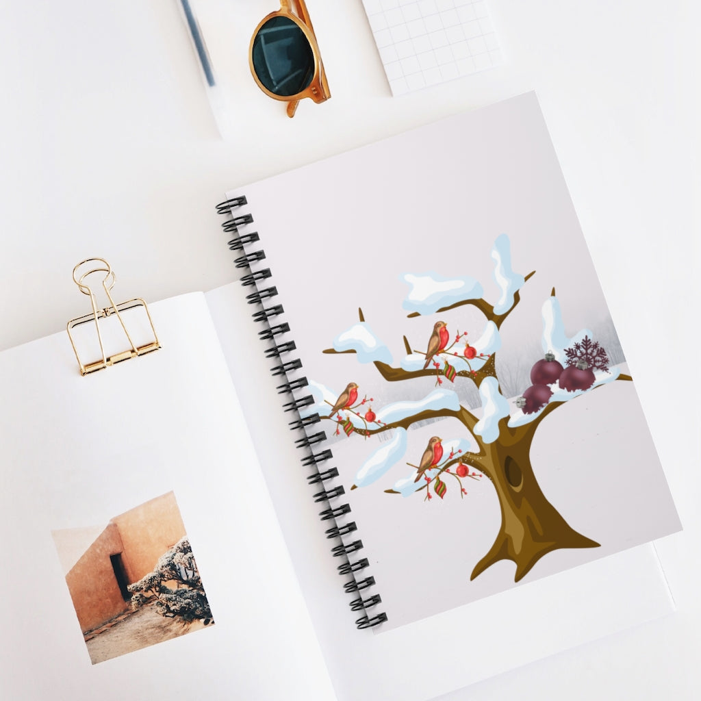 Holiday Spiral Notebook - Ruled Line