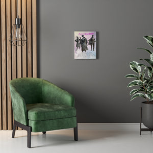 Central High Nine Stretched Canvas